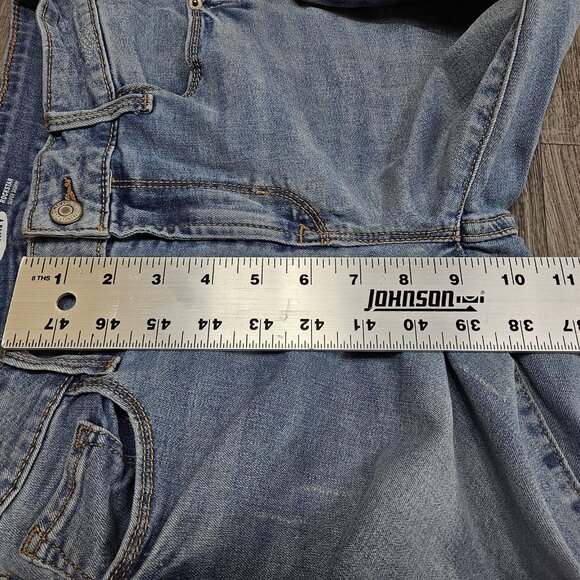 Old Navy Jeans Womens 4 Long Light Wash Rockstar Super Skinny Denim Stretch - Picture 9 of 10